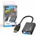 Cabo Adaptador Hdmi Para Vga Com Áudio