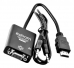 Cabo Adaptador Hdmi Para Vga Com Áudio